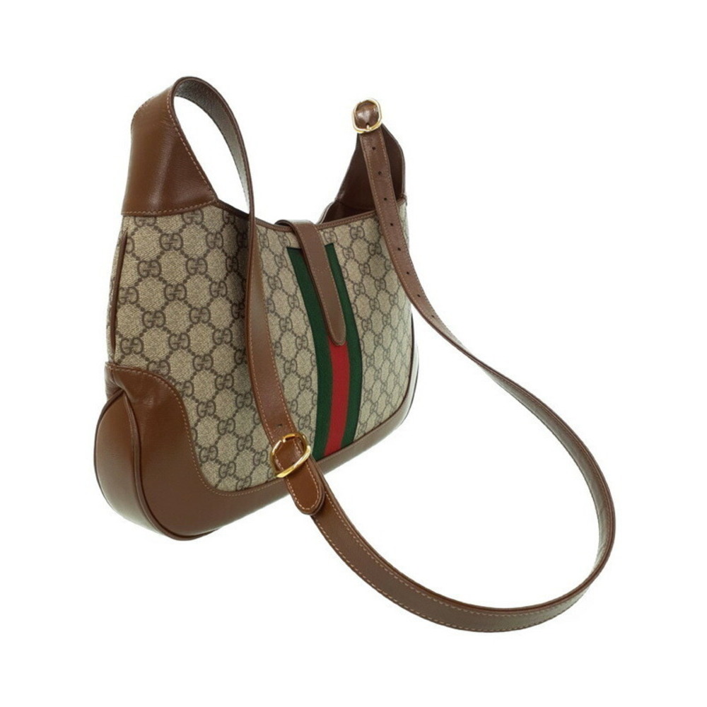 Gucci Shoulder Web Jackie Brown Bag Stripe